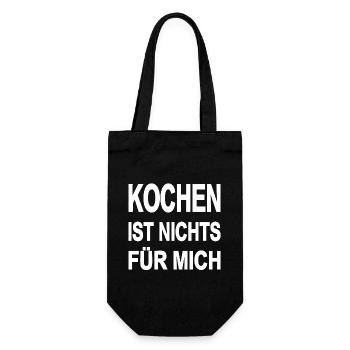 Cook - Gift Bag for Bottles - black - Front