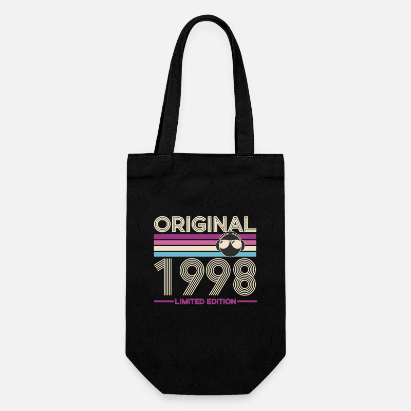 Original 1998 Limited Edition Retro - Gift Bag for Bottles - black