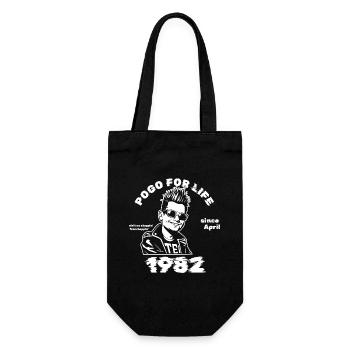 44. Anniversaire Pogo à vie depuis 04/1982 - Sac à bouteille - noir - Devant