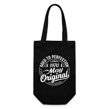 May 1970 – Legend of the Peaks and Mountains - Gift Bag for Bottles - black - Front