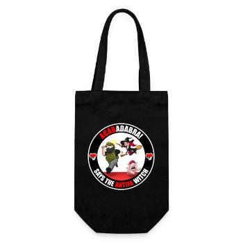 The Antifa Witch - Border Patrol - Gift Bag for Bottles - black - Front