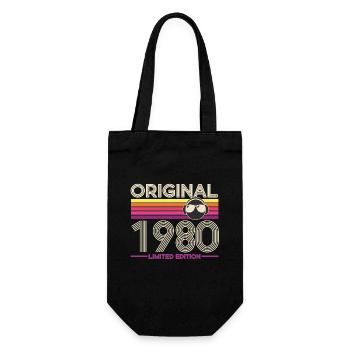 Original 1980 Limited Edition - Gift Bag for Bottles - black - Front