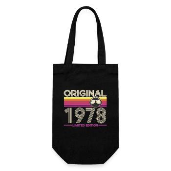 Original 1978 Retro Limited Edition - Gift Bag for Bottles - black - Front