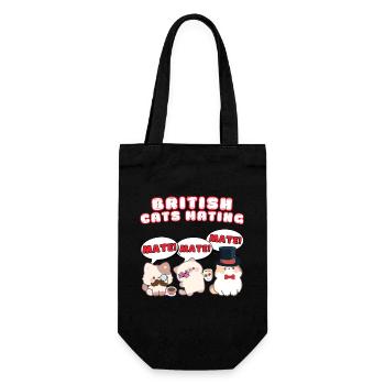 British Cats Mating - Gift Bag for Bottles - black - Front