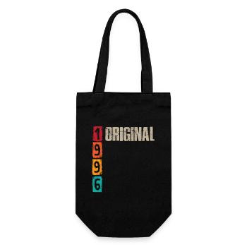 Vintage 1996 - Geschenkbeutel für Flaschen - Schwarz - Vorne