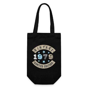 Millésime 1979 - Sac à bouteille - noir - Devant