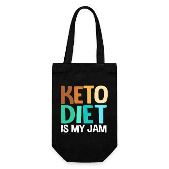 Keto - Geschenkbeutel für Flaschen - Schwarz - Vorne