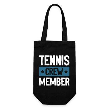 Équipe de tennis - Sac à bouteille - noir - Devant