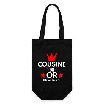 Cousine en OR Edition Limitée - Sac à bouteille - noir - Devant