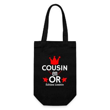 Cousin en OR Édition Limitée - Sac à bouteille - noir - Devant