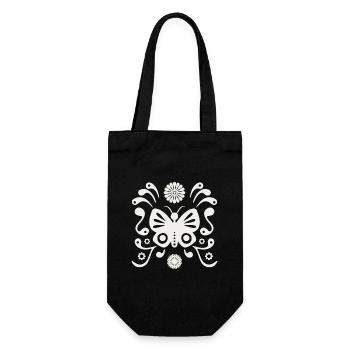 Bohème Papillon L Danseur de Nuages Blancs - Sac à bouteille - noir - Devant