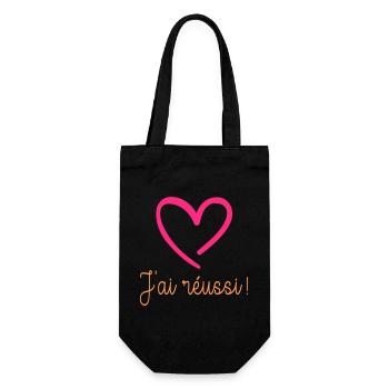 Succès - Français - Sac à bouteille - noir - Devant