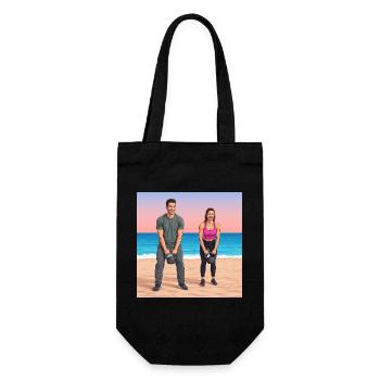 Collection de dessins animés GIDAGI Fitness - Sac à bouteille - noir - Devant
