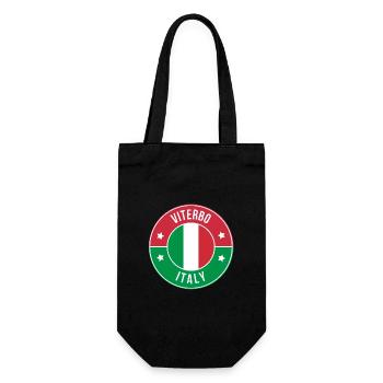 Cercle d’insignes de Viterbe Italie - Sac à bouteille - noir - Devant