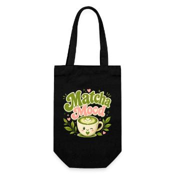 Charme Matcha Mood Latte - Sac à bouteille - noir - Devant