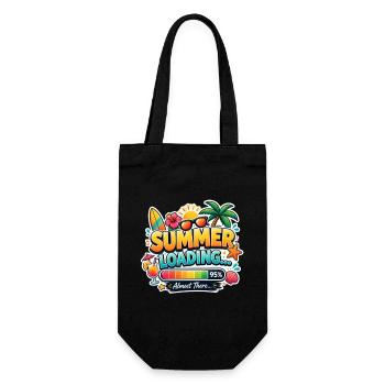 Summer Loading Vacation Incoming T-Shirt - Gift Bag for Bottles - black - Front