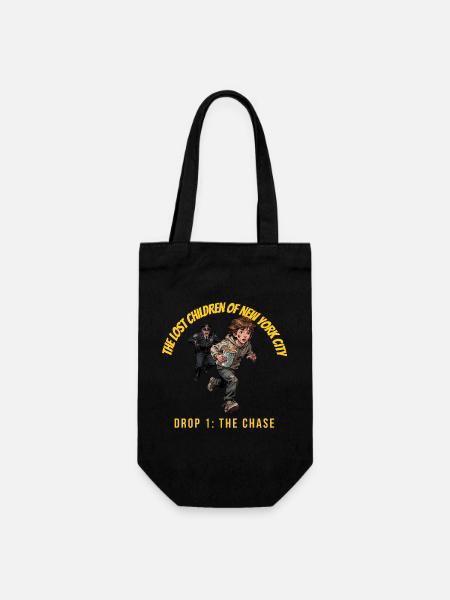 The Lost Children of New York City - Gift Bag for Bottles - black