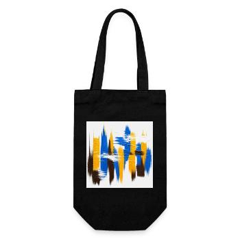 Battements Urbains Bleu Miel - Sac à bouteille - noir - Devant