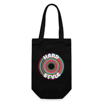 Style Arc-en-ciel Dur - Sac à bouteille - noir - Devant