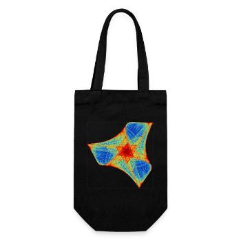 Boomerang de Feu – Théorie du Chaos - Sac à bouteille - noir - Devant