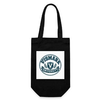Vismara University coat of arms - Gift Bag for Bottles - black - Front
