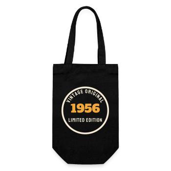 Vintage 1956 Original Limited Edition 70th Birthday - Gift Bag for Bottles - black - Front