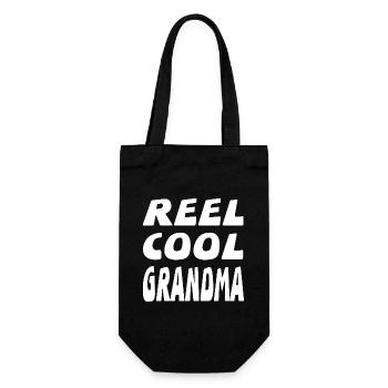 Oma - Geschenkbeutel für Flaschen - Schwarz - Vorne