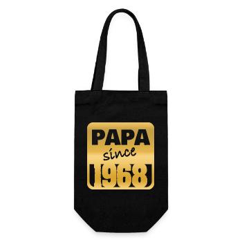 Papa 1968 - Sac à bouteille - noir - Devant