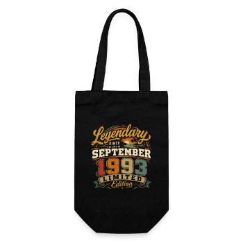 Légendaire depuis septembre 1993 Vintage Cadeau - Sac à bouteille - noir - Devant