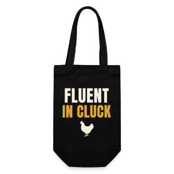 Fluent en poulet à caquet - Sac à bouteille - noir - Devant