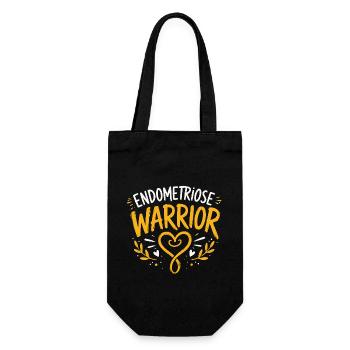 sensibilisation endométriose - Sac à bouteille - noir - Devant