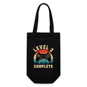 level 3 complete  - Sac à bouteille - noir - Devant