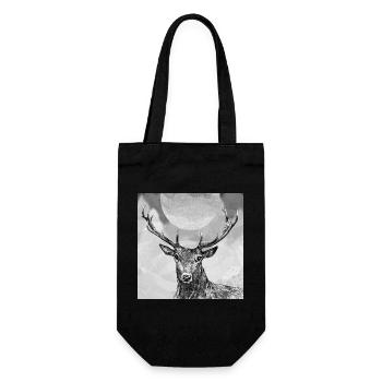Cerf - Sac à bouteille - noir - Devant