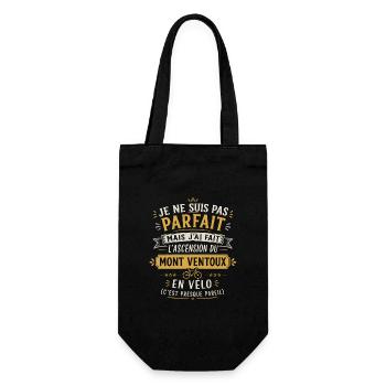 Parfait Mont Ventoux en Vélo Humour Vélo Cycliste - Sac à bouteille - noir - Devant
