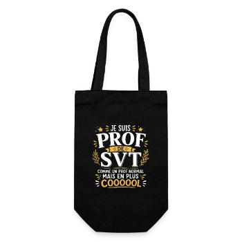 Prof de SVT super cool  - Sac à bouteille - noir - Devant