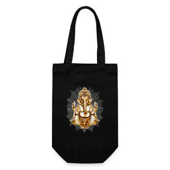 shiva - Gift Bag for Bottles - black - Front