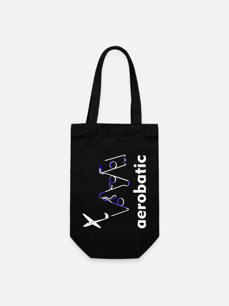 Segelflugzeug Segelfliegen Segelflug Segelflieger - Geschenkbeutel für Flaschen - Schwarz