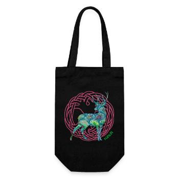 hirsch dwalin e 115 - Gift Bag for Bottles - black - Front