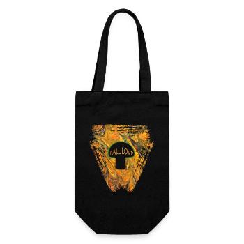 mushroom e 116 - Gift Bag for Bottles - black - Front
