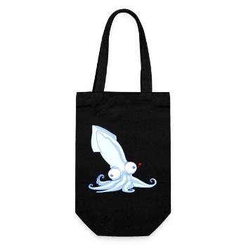 Pieuvre - Sac à bouteille - noir - Devant