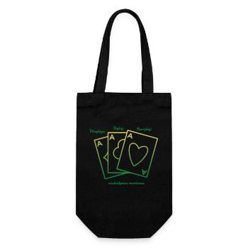 Cp - Subgroups - Gift Bag for Bottles - black - Front