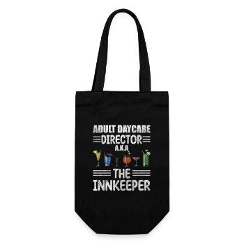 Wirt Bier Shots Gemütlich - Sac à bouteille - noir - Devant