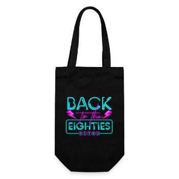 Luminous Colors Cool Costume Neon Party - Gift Bag for Bottles - black - Front