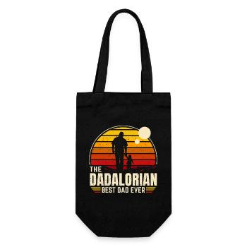 The Dadalorian Mando - Sunset - Meilleur Papa ! - Sac à bouteille - noir - Devant