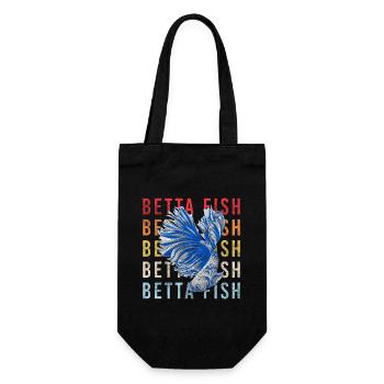 Aquarium Aquarist Pets Ornamental fish - Gift Bag for Bottles - black - Front