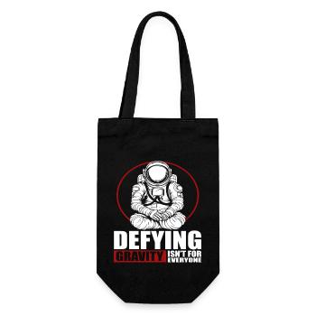 Defying Gravity n’est pas pour tout le monde - Sac à bouteille - noir - Devant