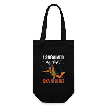 Skydiver Sky Freefall Base Jump - Sac à bouteille - noir - Devant