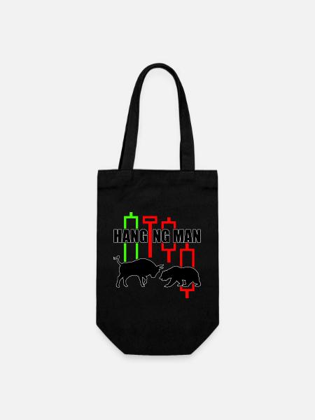 Trading Shirt Hanging Man R6Z - Geschenkbeutel für Flaschen - Schwarz