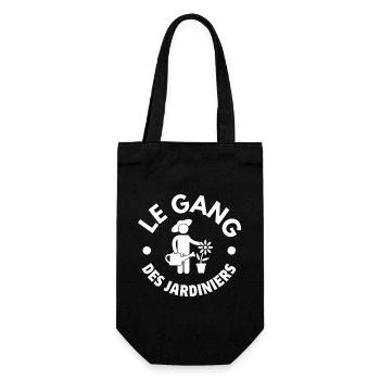 jardiner, jardinier, jardinage - Sac à bouteille - noir - Devant