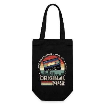 Limited Edition 1942 82nd Anniversary - Gift Bag for Bottles - black - Front